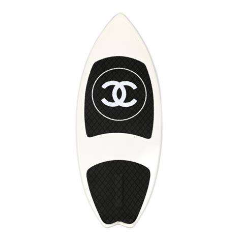 chanel surfboard replica|CHANEL PVC Carbon Vinyl Acetate Coco Beach Wakesurf Surfboard .